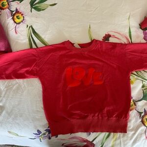 Kids on the moon sweatshirt
